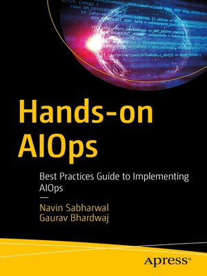 cover image of Hands-on AIOps
